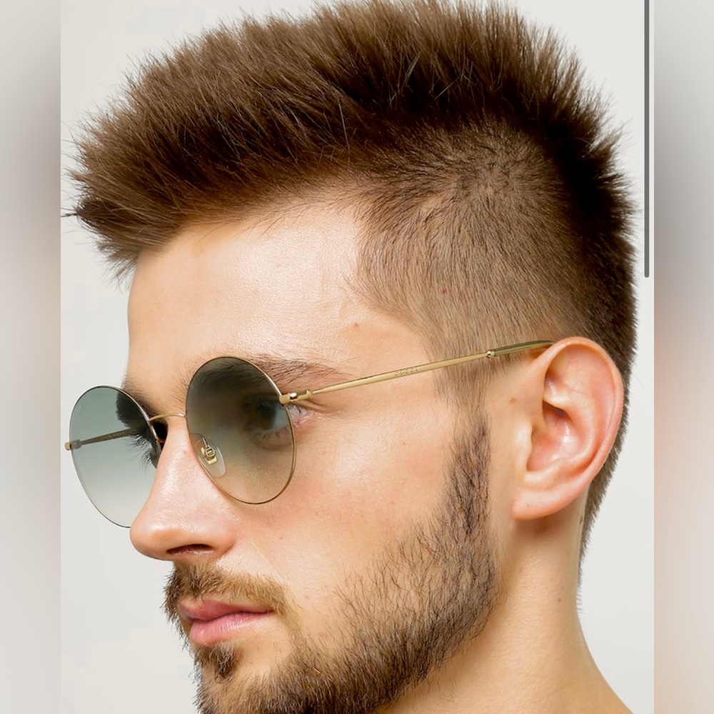 round sunglasses // gucci